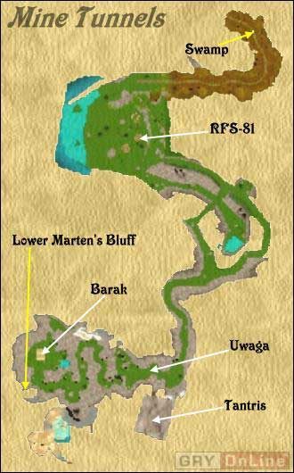 Miejsce bardzo interesujące z turystycznego punktu widzenia - Mine Tunnels w Wizardry 8 - Wizardry 8 - poradnik do gry