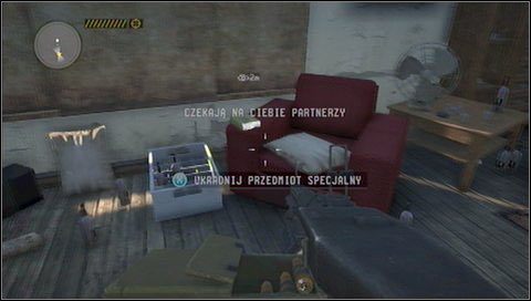 Przedmiot specjalny Guerra #6 - po scenie, w której korzystamy z ognia zaporowego, wbiegamy do wąskiej alejki po lewej i podążamy nią - Przedmioty specjalne - Guerra | Rozdział 2 | Call of Juarez The Cartel - Call of Juarez: The Cartel - poradnik do gry