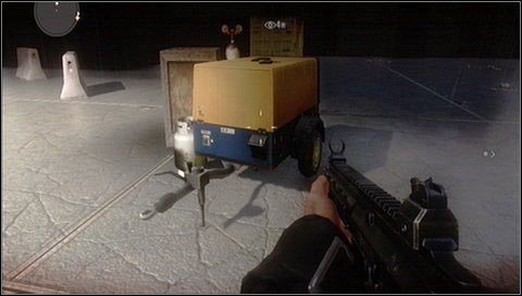 Przedmiot specjalny Guerra #3 - gdy wejdziemy między statki, podchodzimy do wózka widłowego - leży na nim przedmiot - Kontenery i statki | Rozdział 4 | Call of Juarez The Cartel - Call of Juarez: The Cartel - poradnik do gry