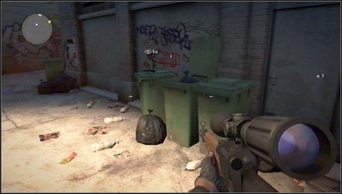 Przedmiot specjalny Kim Evans #4 - na placyku z wózkiem widłowym i białą furgonetką (przez magazynem z czerwonymi drzwiami) - Przedmioty specjalne - Evans | Rozdział 7 | Call of Juarez The Cartel - Call of Juarez: The Cartel - poradnik do gry