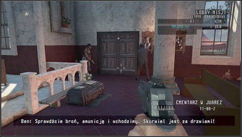 Wybieramy sprzęt i otwieramy boczne drzwi kościoła - Pościg samochodowy | Rozdział 14 | Call of Juarez The Cartel - Call of Juarez: The Cartel - poradnik do gry