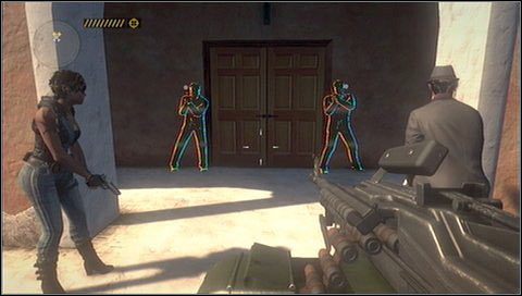 Przedmiot specjalny Ben McCall #1 - w pierwszym pomieszczeniu głównego budynku (z fontanną) jest przedmiot - Pierwsze wejście do hacjendy | Rozdział 15 | Call of Juarez The Cartel - Call of Juarez: The Cartel - poradnik do gry