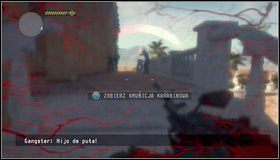 Teraz wbiegamy na schody po lewej [1] i zabijamy kolejnych gangsterów - Spotkanie z helikopterem | Rozdział 15 | Call of Juarez The Cartel - Call of Juarez: The Cartel - poradnik do gry