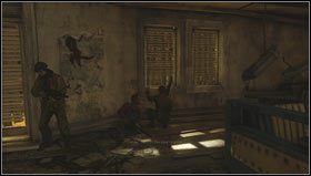 Idąc tunelami miniemy kilku członków ruchu oporu i dotrzemy do drabiny [1] - Rozdział 1 | Opis przejścia Resistance 3 - Resistance 3 - poradnik do gry