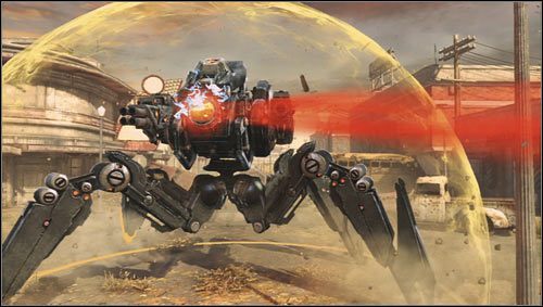 Gdy zabraknie nam przeciwników, zostaniemy zaatakowani od tyłu przez pojazd kroczący zwany Skradaczem [1] - Rozdział 1 | Opis przejścia Resistance 3 - Resistance 3 - poradnik do gry