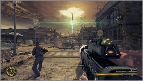 Z powodu najazdu Chimer [1] rozpoczęta zostanie ewakuacja miasteczka, a naszym zadaniem stanie się dotarcie na złomowisko i spowolnienie przemarszu wrogów - Rozdział 4 | Opis przejścia Resistance 3 - Resistance 3 - poradnik do gry