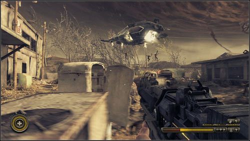 Po rozprawieniu się z pierwszą falą przeciwników dostaniemy krótką chwilę na pozbieranie amunicji i apteczek pozostawionych przez zabite Chimery - Rozdział 4 | Opis przejścia Resistance 3 - Resistance 3 - poradnik do gry