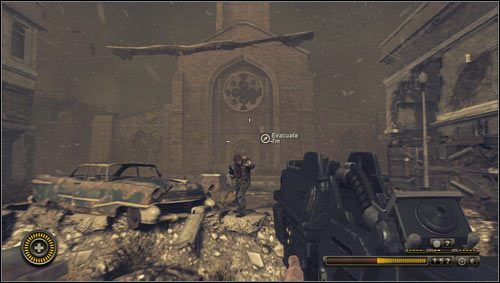 Po pokonaniu Rozrywacza udajemy się w stronę kościoła [1], gdzie zakończymy rozdział wymarszem do Nowego Yorku - Rozdział 4 | Opis przejścia Resistance 3 - Resistance 3 - poradnik do gry