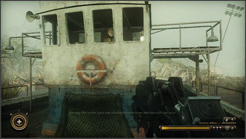 Znajdujemy się na barce sterowanej przez doktorka Malikova [1] - Rozdział 5 | Opis przejścia Resistance 3 - Resistance 3 - poradnik do gry