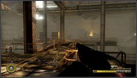 Na wyższy poziom udajemy się schodami znajdującymi się na końcu hali [1] - Rozdział 6 (2) | Opis przejścia Resistance 3 - Resistance 3 - poradnik do gry