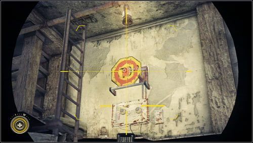 Obchodząc ją z prawej strony odnajdziemy drabinę prowadzącą na wyższe piętro - Rozdział 6 (2) | Opis przejścia Resistance 3 - Resistance 3 - poradnik do gry