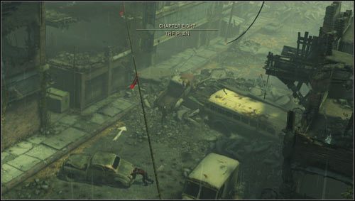 Wraz z członkami ruchu oporu przygotowujemy się do zasadzki [1] na transportowiec w celu zdobycia generatora, który zasili VTOL - Rozdział 8 | Opis przejścia Resistance 3 - Resistance 3 - poradnik do gry