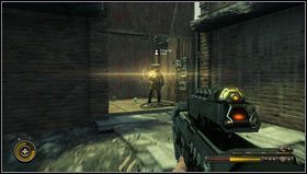 Wkrótce wejdziemy po schodach do budynku [1] - Rozdział 9 | Opis przejścia Resistance 3 - Resistance 3 - poradnik do gry