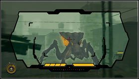 Po zniszczeniu pary gruczołów, bestia wskoczy na dach [1] koło ogniwa energetycznego i wypluje salwę trującej substancji - Rozdział 9 | Opis przejścia Resistance 3 - Resistance 3 - poradnik do gry