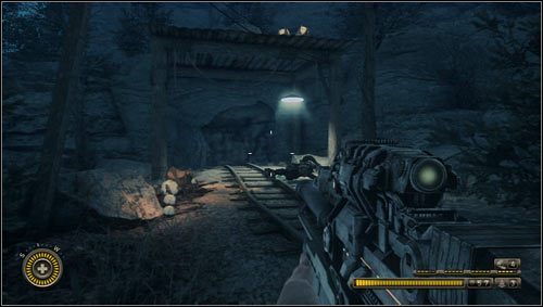 Bez względu na to, którą ścieżką pójdziemy dotrzemy w końcu do kolejnej kopalni [1] - Rozdział 10 | Opis przejścia Resistance 3 - Resistance 3 - poradnik do gry