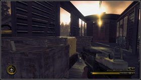 Na ścianie pierwszego wagonu można znaleźć czerwoną skrzynkę z apteczkami [1] - Rozdział 13 | Opis przejścia Resistance 3 - Resistance 3 - poradnik do gry