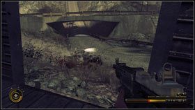 Gdy wjedziemy do pierwszego tunelu [1] będziemy mieli chwilę spokoju, warto to wykorzystać na uzupełnienie amunicji i zdrowia - Rozdział 13 | Opis przejścia Resistance 3 - Resistance 3 - poradnik do gry