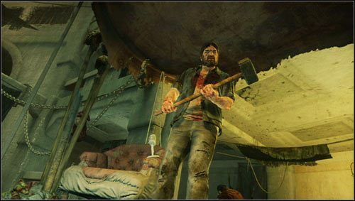 Bandyci wygrzebią nas z wraku pociągu, a następnie wręczą młot [1] i wrzucą na arenę - Rozdział 14 | Opis przejścia Resistance 3 - Resistance 3 - poradnik do gry