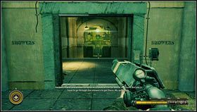 Zeskakujemy w dół i przechodzimy przez widziane z góry drzwi - Rozdział 15 | Opis przejścia Resistance 3 - Resistance 3 - poradnik do gry