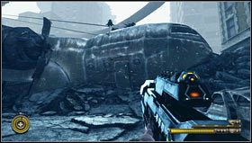 Po zejściu na sam dół poruszamy się budynkiem, aż nie natrafimy na większe pomieszczenie - Rozdział 18 | Opis przejścia Resistance 3 - Resistance 3 - poradnik do gry