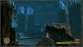 Biegnąc za naszym kompanem miniemy oczyszczone wcześniej pomieszczenie i przejdziemy przez drzwi - Rozdział 19 | Opis przejścia Resistance 3 - Resistance 3 - poradnik do gry