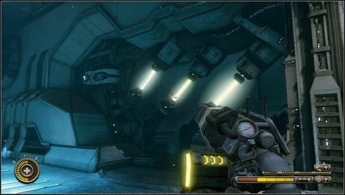 Wracamy teraz do drzwi po trupach Łupieżców i niszczymy odsłonięte bezpieczniki [1] - Rozdział 19 | Opis przejścia Resistance 3 - Resistance 3 - poradnik do gry