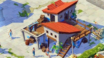 Warehouse - skład zwiększający pojemność Naszego plecaka (Inventory) - Budynki w Metropolii | Budynki | Age of Empires Online - Age of Empires Online - poradnik do gry