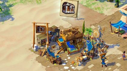 Empire Bazaar - budynek, za pośrednictwem którego możemy dokonać zakupu (w polskich złotych niestety) pakietów z dodatkami do AoE Online - Budynki w Metropolii | Budynki | Age of Empires Online - Age of Empires Online - poradnik do gry