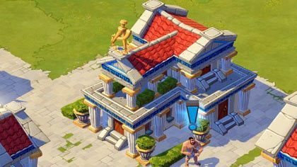 Crafting Hall - w tym miejscu wybieramy rzemiosło, wokół którego będziemy skupiać Naszą strategię gry - Budynki w Metropolii | Budynki | Age of Empires Online - Age of Empires Online - poradnik do gry