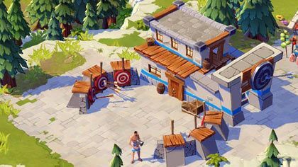 School - budynek, w którym widnieje lista przedmiotów możliwa do wytworzenia (crafting) w ramach danego rzemiosła - Budynki w Metropolii | Budynki | Age of Empires Online - Age of Empires Online - poradnik do gry