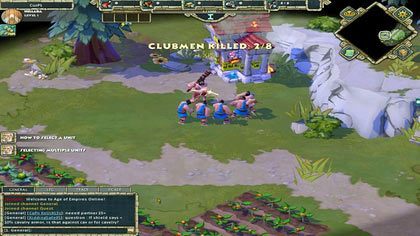 Zaczynamy misję dowodząc pięcioma Włócznikami - I - Our first enemy | Misje Szkoleniowe - Grecy | Age of Empires Online - Age of Empires Online - poradnik do gry