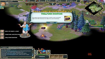 Jedyne co Nam pozostało, to znaleźć dwa umieszczone na mapie skarby - I - Our first enemy | Misje Szkoleniowe - Grecy | Age of Empires Online - Age of Empires Online - poradnik do gry
