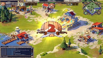 W czasie, gdy Osadnicy zbierają jagody, rozkazujemy Zwiadowcy by eksplorował mapę - II - Food equals villagers | Misje Szkoleniowe - Grecy | Age of Empires Online - Age of Empires Online - poradnik do gry