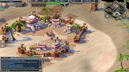 Już od samego początku mamy wystarczającą ilość drewna na zbudowanie domu (House) oraz koszar (Barracks) - VI - Do the Badari Bash! | Misje Szkoleniowe - Egipcjanie - Age of Empires Online - poradnik do gry