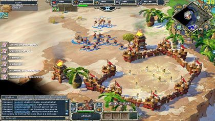 Gdy uzbieramy dość drewna, budujemy cztery farmy (Farm), by osiągnąć kolejny cel tej rozgrywki - Kontynuacja Misji VIII- Help the Nubian Trader | Misje Szkoleniowe - Egipcjanie - Age of Empires Online - poradnik do gry