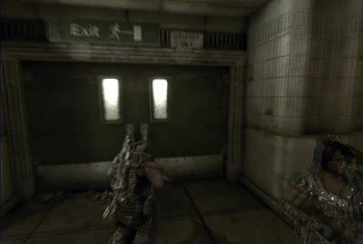 W kolejnej części budynku czeka cię jeszcze przeprawa z kilkoma łodygami - III - Powrót do domu | Akt 1 w Gears of War 3 - Gears of War 3 - poradnik do gry (opis przejścia, nieśmiertelniki, osiągnięcia)