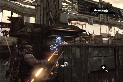 Po oczyszczeniu okolicznego terenu ruszaj na most - VI - Na włosku | Akt 1 w Gears of War 3 - Gears of War 3 - poradnik do gry (opis przejścia, nieśmiertelniki, osiągnięcia)