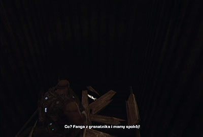 Przejdź przez przejście, z którego wyszli bumerzy i trzymaj się prawej strony - VI - Na włosku | Akt 1 w Gears of War 3 - Gears of War 3 - poradnik do gry (opis przejścia, nieśmiertelniki, osiągnięcia)