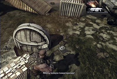 Ruszaj dalej - I - Wrak | Akt 2 w Gears of War 3 - Gears of War 3 - poradnik do gry (opis przejścia, nieśmiertelniki, osiągnięcia)