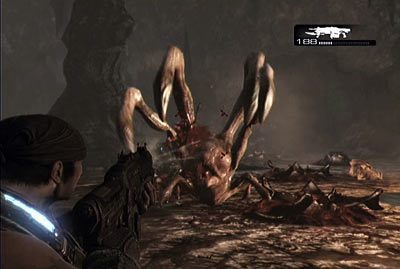 Kiedy pozbawisz ją oka będziesz musiał stawić czoła mniejszemu truposzowi - IV - W okopach | Akt 2 w Gears of War 3 - Gears of War 3 - poradnik do gry (opis przejścia, nieśmiertelniki, osiągnięcia)