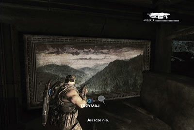 Skieruj się na schody z prawej i zacznij iść przed siebie - I - Niezłomny | Akt 3 w Gears of War 3 - Gears of War 3 - poradnik do gry (opis przejścia, nieśmiertelniki, osiągnięcia)