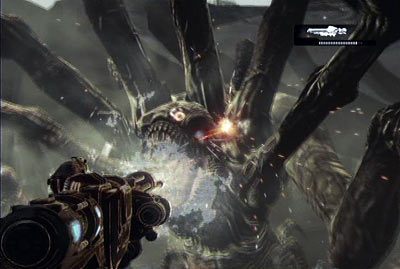 W dalszej części etapu będziesz musiał niszczyć małe truposze - III - Na złamanie karku | Akt 3 w Gears of War 3 - Gears of War 3 - poradnik do gry (opis przejścia, nieśmiertelniki, osiągnięcia)