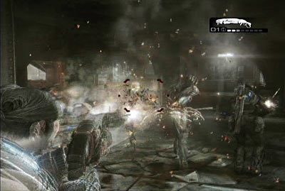 Po zabraniu przedmiotu skieruj się do mijanego wcześniej budynku - III - Powiesić ich | Akt 4 w Gears of War 3 - Gears of War 3 - poradnik do gry (opis przejścia, nieśmiertelniki, osiągnięcia)