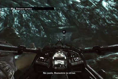 Pod koniec podwodnej przygody zniszcz stalowe wrota, przepłyń przez nie i zniszcz jeszcze dwie wyrzutnie torped - VI - Mokry grób | Akt 4 w Gears of War 3 - Gears of War 3 - poradnik do gry (opis przejścia, nieśmiertelniki, osiągnięcia)