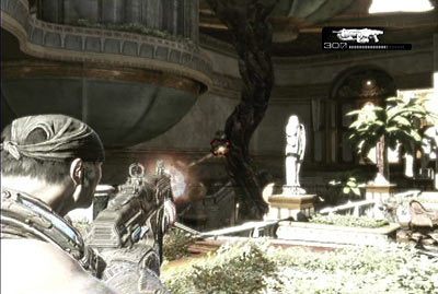 Następnie skieruj się w kierunku wind - V - Wniebowstąpienie | Akt 5 w Gears of War 3 - Gears of War 3 - poradnik do gry (opis przejścia, nieśmiertelniki, osiągnięcia)