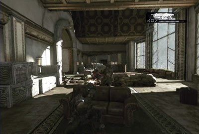 Kontynuuj swoją podróż szybem - V - Wniebowstąpienie | Akt 5 w Gears of War 3 - Gears of War 3 - poradnik do gry (opis przejścia, nieśmiertelniki, osiągnięcia)