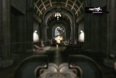 Następnie wróć na korytarz i zacznij kierować się do wyjścia - V - Wniebowstąpienie | Akt 5 w Gears of War 3 - Gears of War 3 - poradnik do gry (opis przejścia, nieśmiertelniki, osiągnięcia)