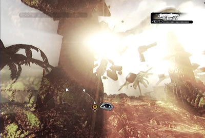 Kiedy wybijesz wszystkich na pole bitwy wleci Burza, czyli ostatni boss, z którym przyjdzie ci się zmierzyć - VI - Dzień zapłaty | Akt 5 w Gears of War 3 - Gears of War 3 - poradnik do gry (opis przejścia, nieśmiertelniki, osiągnięcia)