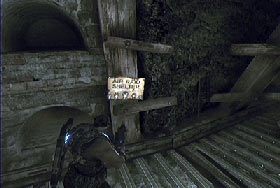 #27 Znak schronu - Akt 3 | Przedmioty kolekcjonerskie w Gears of War 3 - Gears of War 3 - poradnik do gry (opis przejścia, nieśmiertelniki, osiągnięcia)