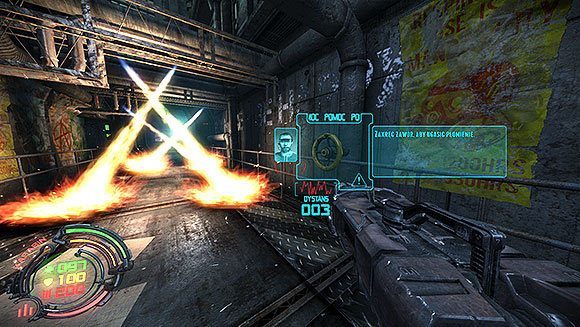 Tutaj czeka Cię walka z hordą małych maszyn oraz trzema gorylami - Poziom I- Pierwszy Kontakt (2) | Opis przejścia | Hard Reset - Hard Reset - poradnik do gry